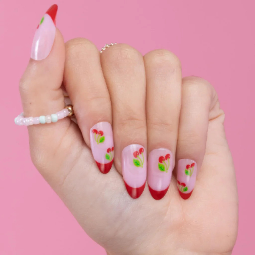 Cherry Press-on Nails | PaintLab