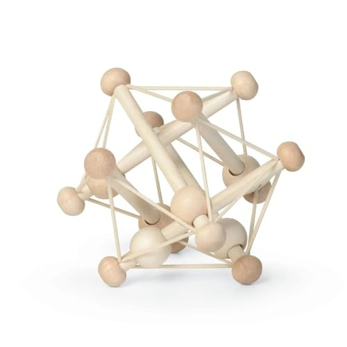 Manhattan Toy Skwish Natural Rattle and Teether Grasping Activity Toy | Amazon (US)