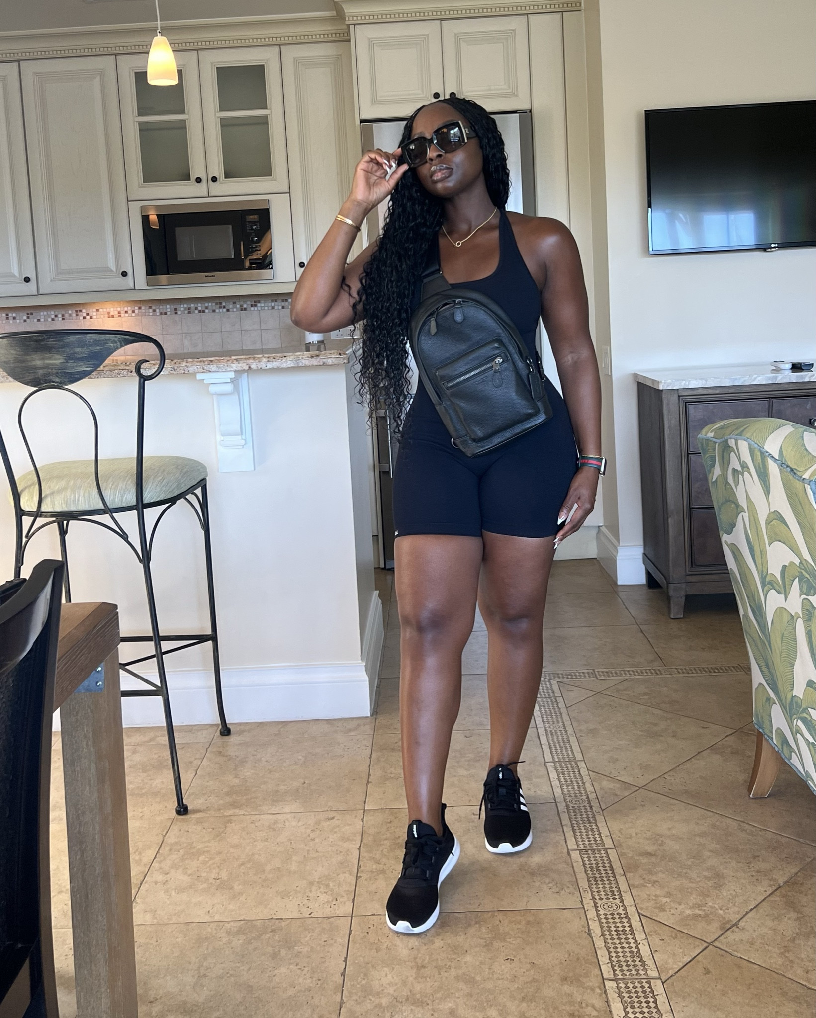 OOTD: tour day on vacation. Love the way this Amazon jumpsuit fits me! 

#LTKStyleTip #LTKFindsUnder50 #LTKFitness