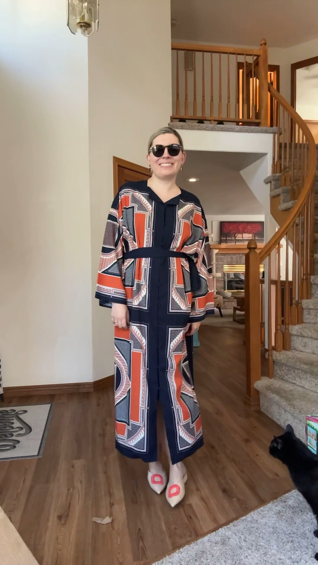 It’s been a month and a half since we had to say goodbye to our perfect cat, Sherlock, and I knew I was going to come across several outfit videos where he made an appearance that I still want to post. This was taken just a couple of weeks before his health began its final decline and it’s both heartbreaking and comforting to see him here. So, enjoy one of his last appearances and this beautiful dress (rentable from RTR- and as always, use my link for a discount - link in IG bio or here on LTK https://rtr.app.link/e/AxOK72ixDNb )

#LTKSeasonal #LTKSaleAlert #LTKVideo