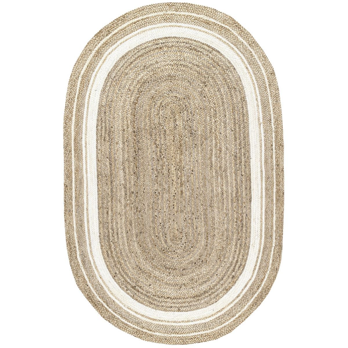 nuLOOM Rikki Coastal Braided Jute Area Rug | Target