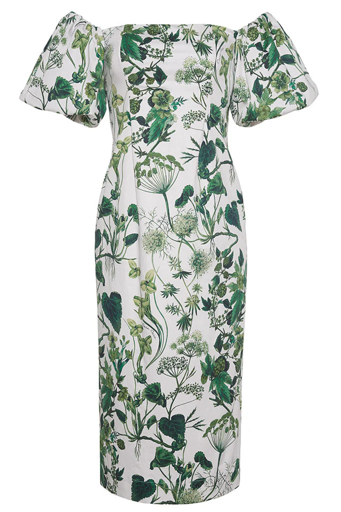 OTM Exclusive: Karene Dress in Whimsical Olive | Over The Moon