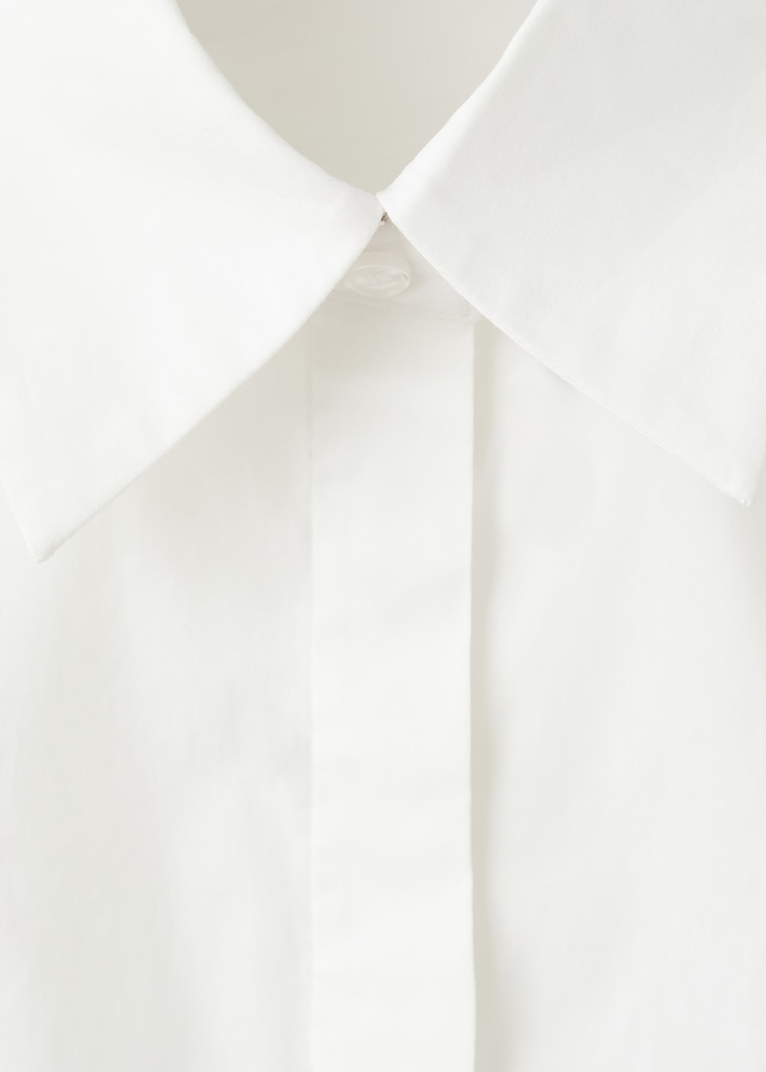 Slim-fit poplin shirt | Mango (US/MX/AU)