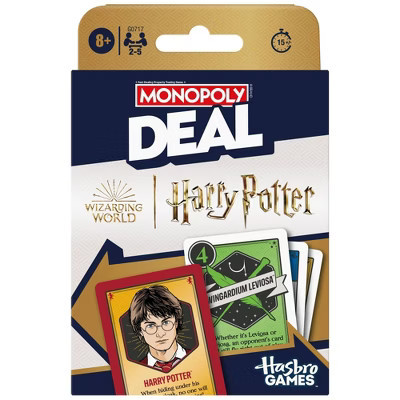 Monopoly Deal Harry Potter Board Game | Target