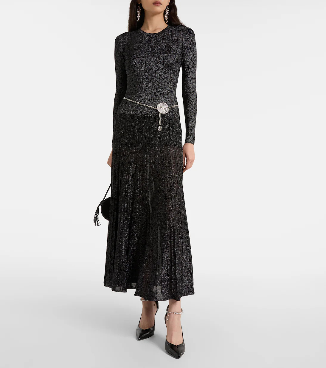 Guetty pleated maxi dress | Mytheresa (INTL)