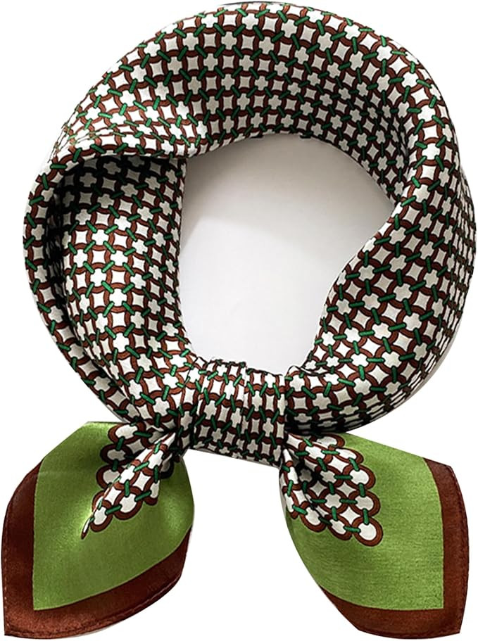 Neckerchief , Neck Scarves 21'' , Gift Box , Lightweight Vibrant Colors | Amazon (US)