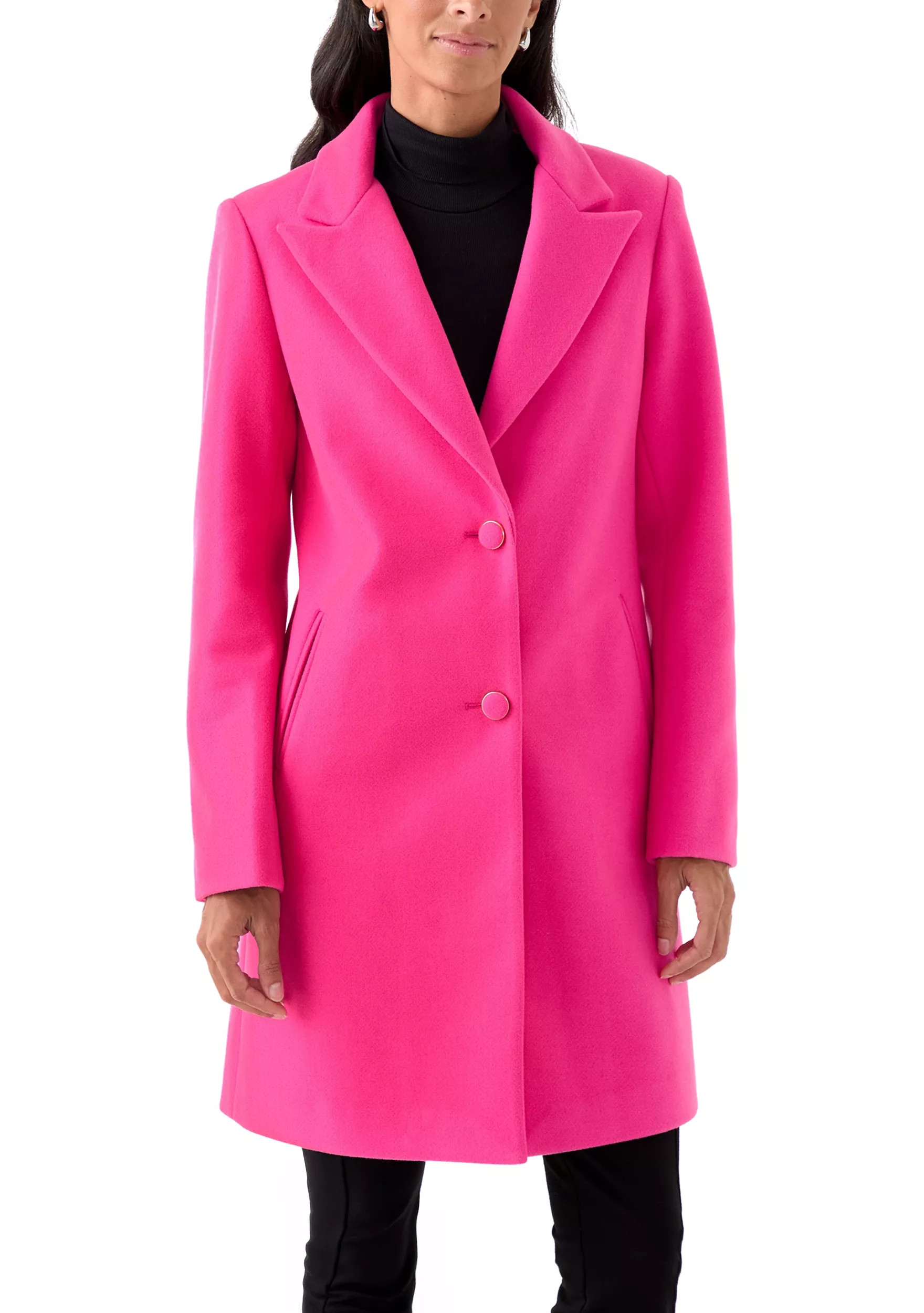 Women's Wool 2-Button Coat | Belk