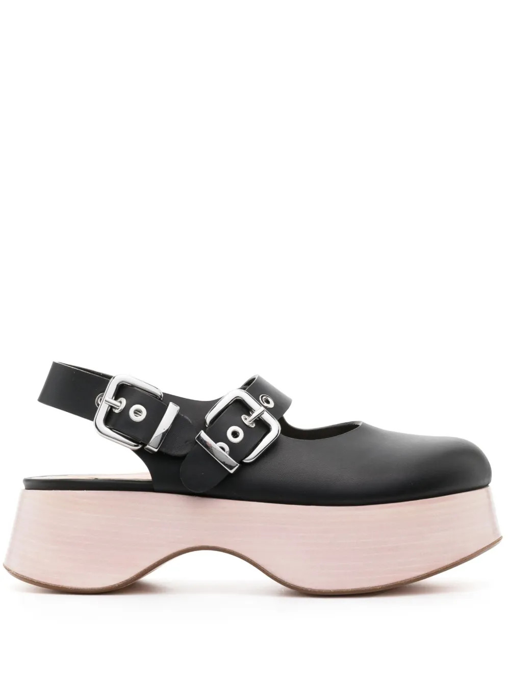 Olisca 60mm leather pumps | Farfetch Global