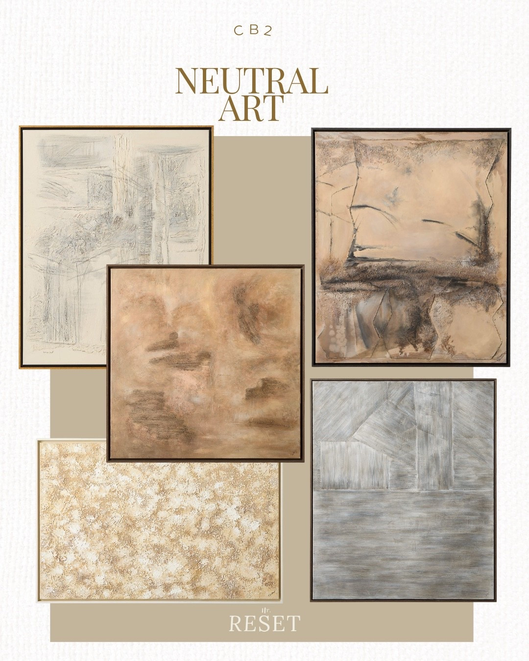Loving all of the earthy and neutral tones and newer art that has launched lately. This is from CB2.. 

#LTKHome