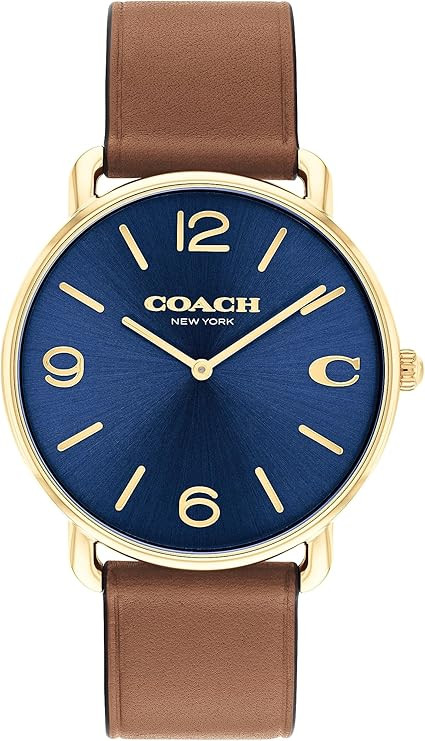 Coach Elliot Men's Watch | Sleek & Minimalist Design | Timeless Style for Any Occasion | Water-Re... | Amazon (US)