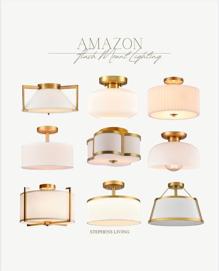 Amazon Flush Mount Lighting
amazon lighting, flush mount lighting, pendant lighting, chic lighting, modern home, gold home decor, gold lighting, ceiling lighting 
#amazonfinds #amazonhome #amazon #founditonamazon

#LTKsalealert #LTKhome #LTKstyletip