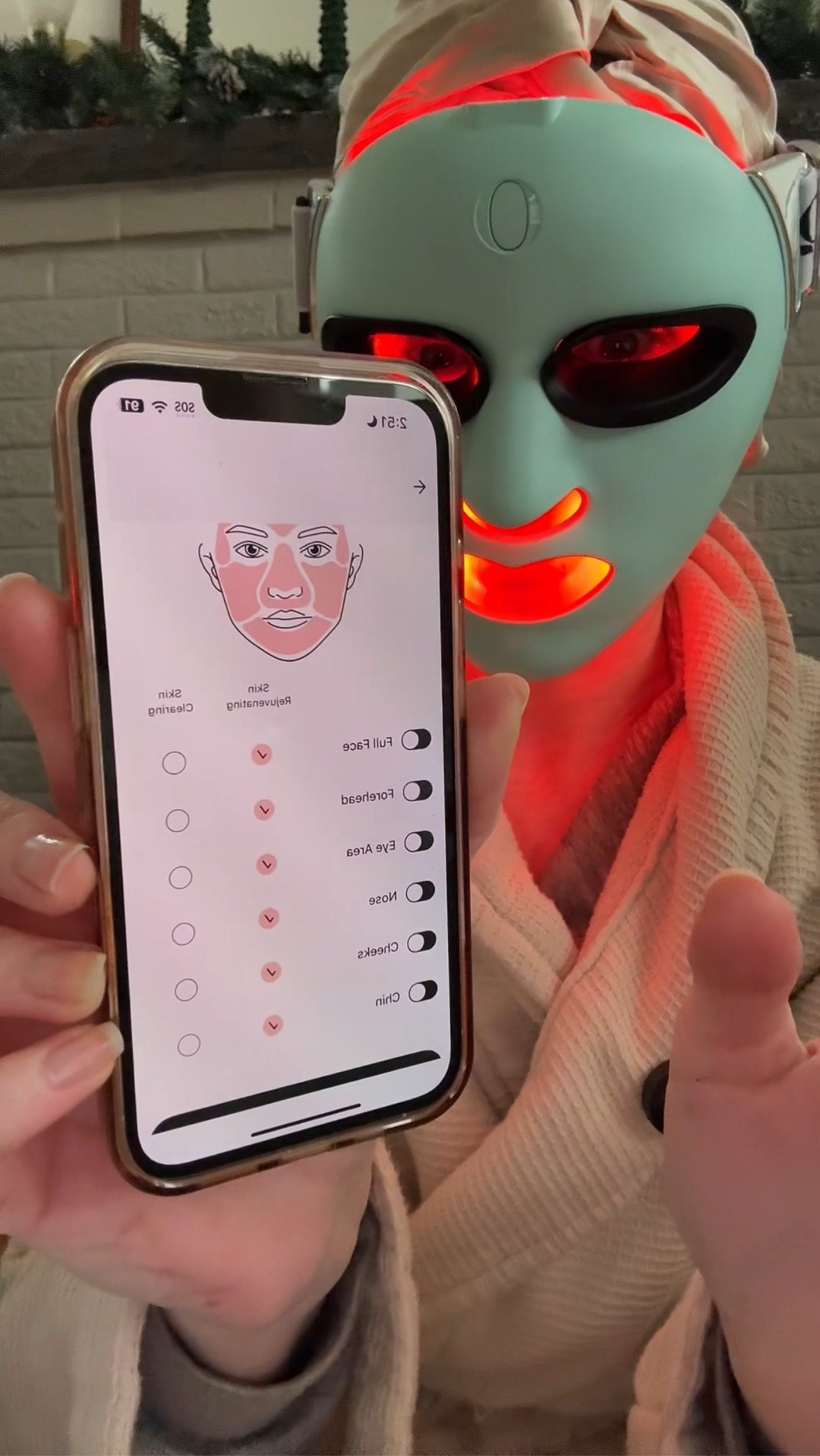 Qure skincare just released the first FDA-approved LED light therapy face mask, and it only takes three minutes a day! You can customize it for anti-aging and acne, or both, and select different treatments for different areas of the face. I've never seen an LED mask like this! #qureskincare #redlighttherapy #newyearnewme #QRejuvalightpro
#edtherapy @Qure Skincare

#LTKOver40 #LTKGiftGuide #LTKBeauty