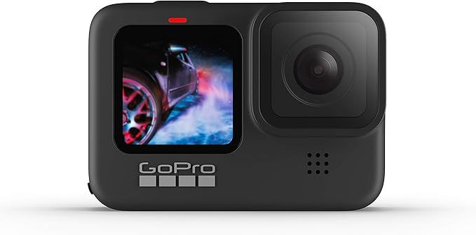 GoPro HERO9 Black - Waterproof Action Camera with Front LCD and Touch Rear Screens, 5K Ultra HD V... | Amazon (US)