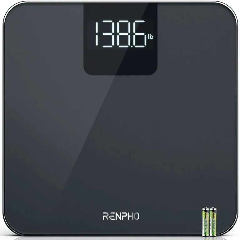RENPHO Digital Body Weight Scale, Highly Accurate Scale for Weight, LED Display, Anti-Slip, Batte... | Walmart (US)