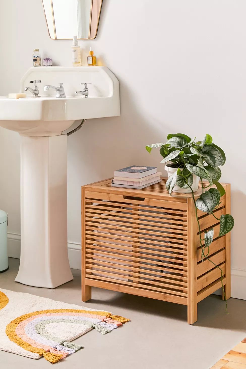 Silvia Bamboo Storage Bin | Urban Outfitters (US and RoW)