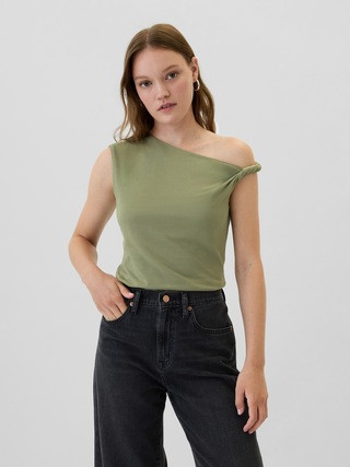 Sleeveless Twist T-Shirt | Gap Factory