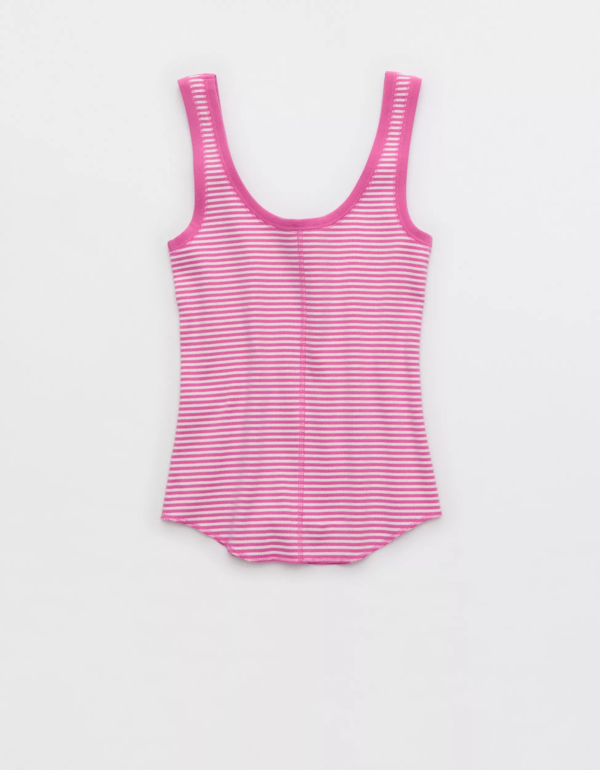 Aerie Ribbed Scoop Neck Tank Top | Aerie