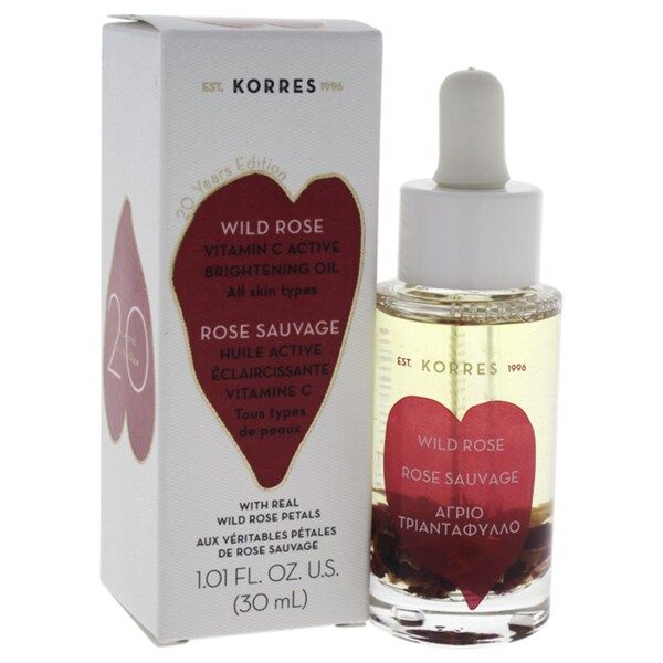 Korres Wild Rose Vitamin C Active 1.01-ounce Brightening Oil | Bed Bath & Beyond