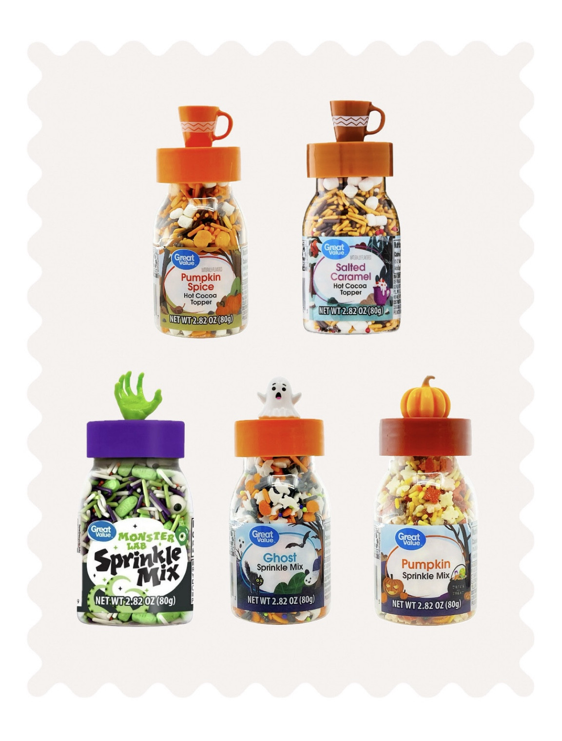 Halloween sprinkles. Fall sprinkles. Pumpkin sprinkles. Pumpkin spice, hot cocoa topper. Hot cocoa topper. Pumpkin spice.

#LTKParties #LTKHome #LTKSeasonal