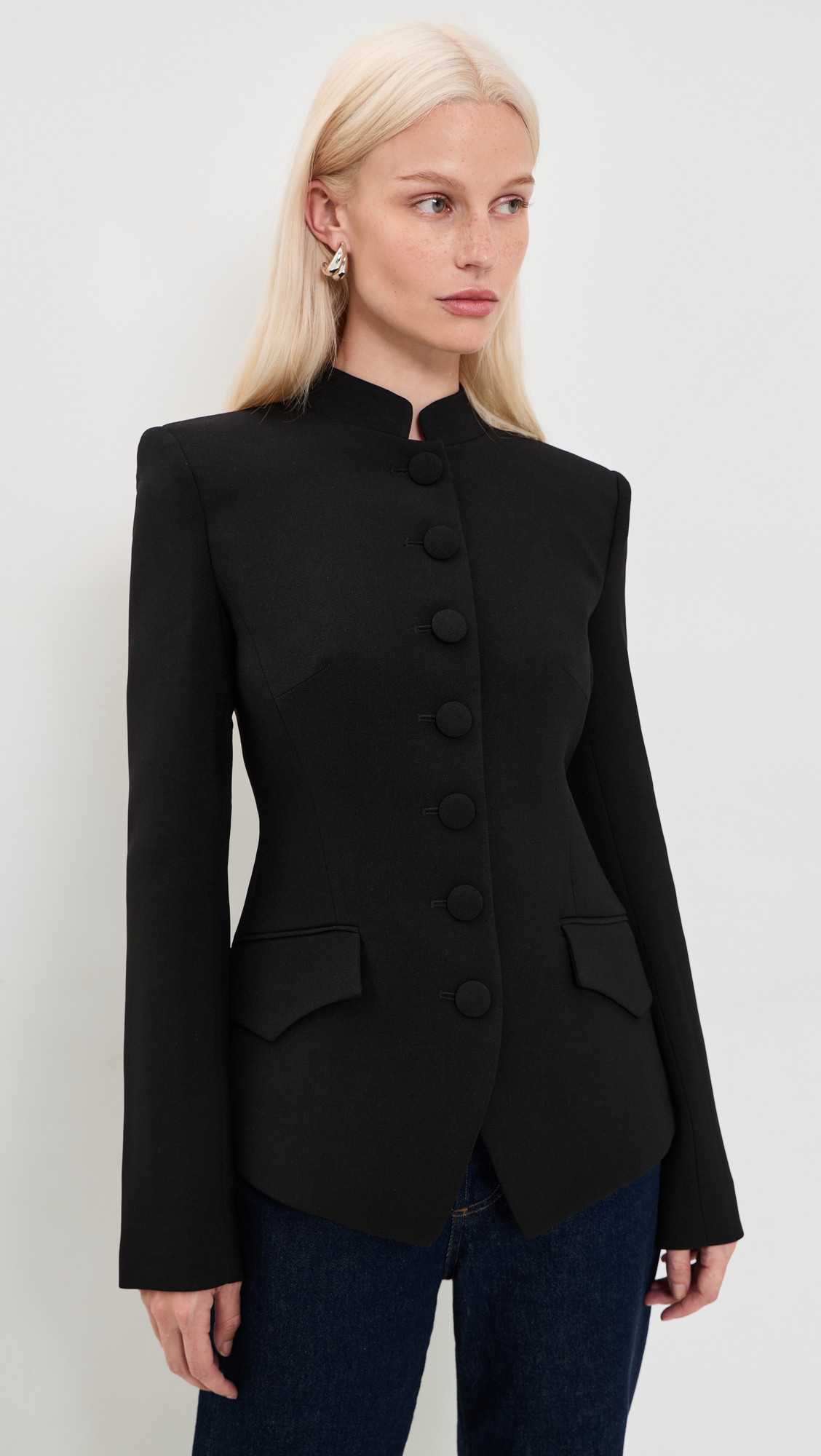 Ronny Kobo Alec Jacket Black XL | Shopbop