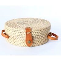 Plain Round Rattan Bag, Indonesian bag, woven bag, basket bag, Bali bag, Crossbody Straw  Boho Bag, purse  for Women | Etsy (US)