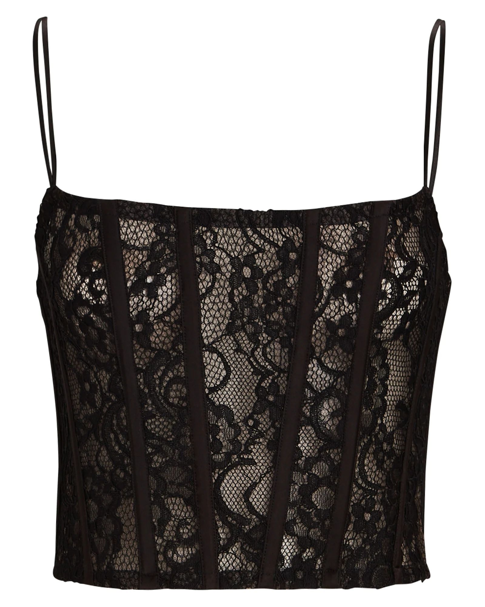 Cropped Lace Corset | INTERMIX