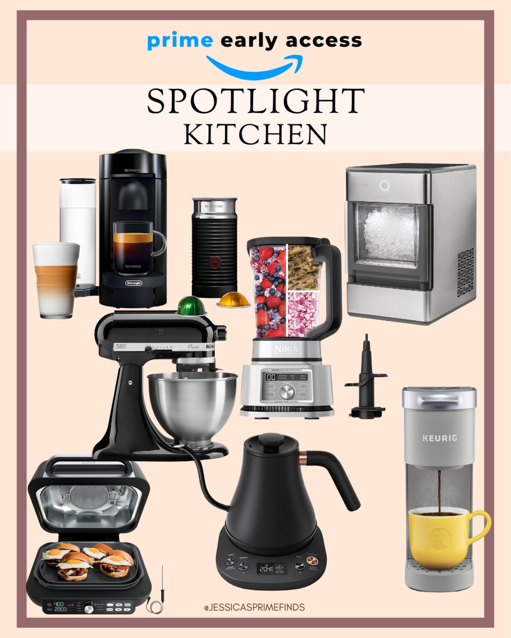 Kitchen Finds Amazon Early Access Sale 

Amazon Prime Early Access Sale Black Friday Sale Holiday Gifts Gift Guides Deals on Electronics Home Deals Clothes Deals Toy Deals Prime Amazon Brands 


Ring Kindle Echo CRZ eufy iRobot Keurig Nespresso Spanx Apple Dyson iPad Kitchenaid Samsung Sodastream Elemis Living Proof Tile Bose Beats by Dre Nanit SnuggleMe Haaka 

Belt Bag Blazer Sweaters Jackets Shackets Leggings Watch Jewelry Coatigan Sherpa Computers air fryer kitchen appliances slow cooker waffle maker toaster neck massager massage gun kitchen essentials ring electric doorbell home security system security cameras pasta maker blender ice machine countertop ice maker nugget ice TV stand mixer phone stand frame tv air purifier beauty products make up skin care hair care hair products hair tools make up brushes vanity mirror 

Athleisure casual fashion workwear work fashion going out style outfit inspo
Baby toys baby gear toddler toys toddler gift nanny camera toddler learning tower giant playpen baby jail baby clothes baby fall Christmas presents Hanukah presents baby’s first Christmas baby’s first Hanukah 

#LTKhome #LTKGiftGuide #LTKsalealert