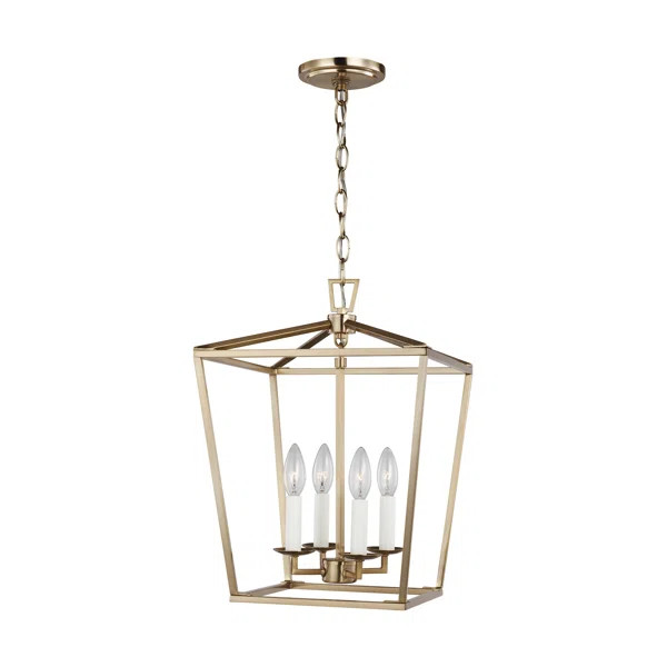 Ellette 4 - Light Lantern Geometric Pendant | Wayfair North America