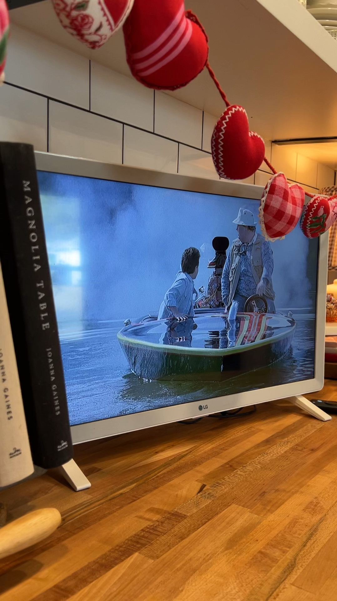 The device in our kitchen is an LG TV. I love having a TV in the kitchen while I am cooking/baking

#LTKGiftGuide #LTKWatchNow #LTKHome