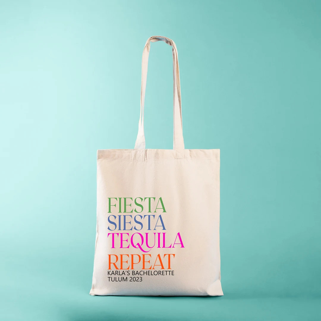 Mexico Welcome Tote Wedding Welcome Bag Custom Wedding - Etsy | Etsy (US)