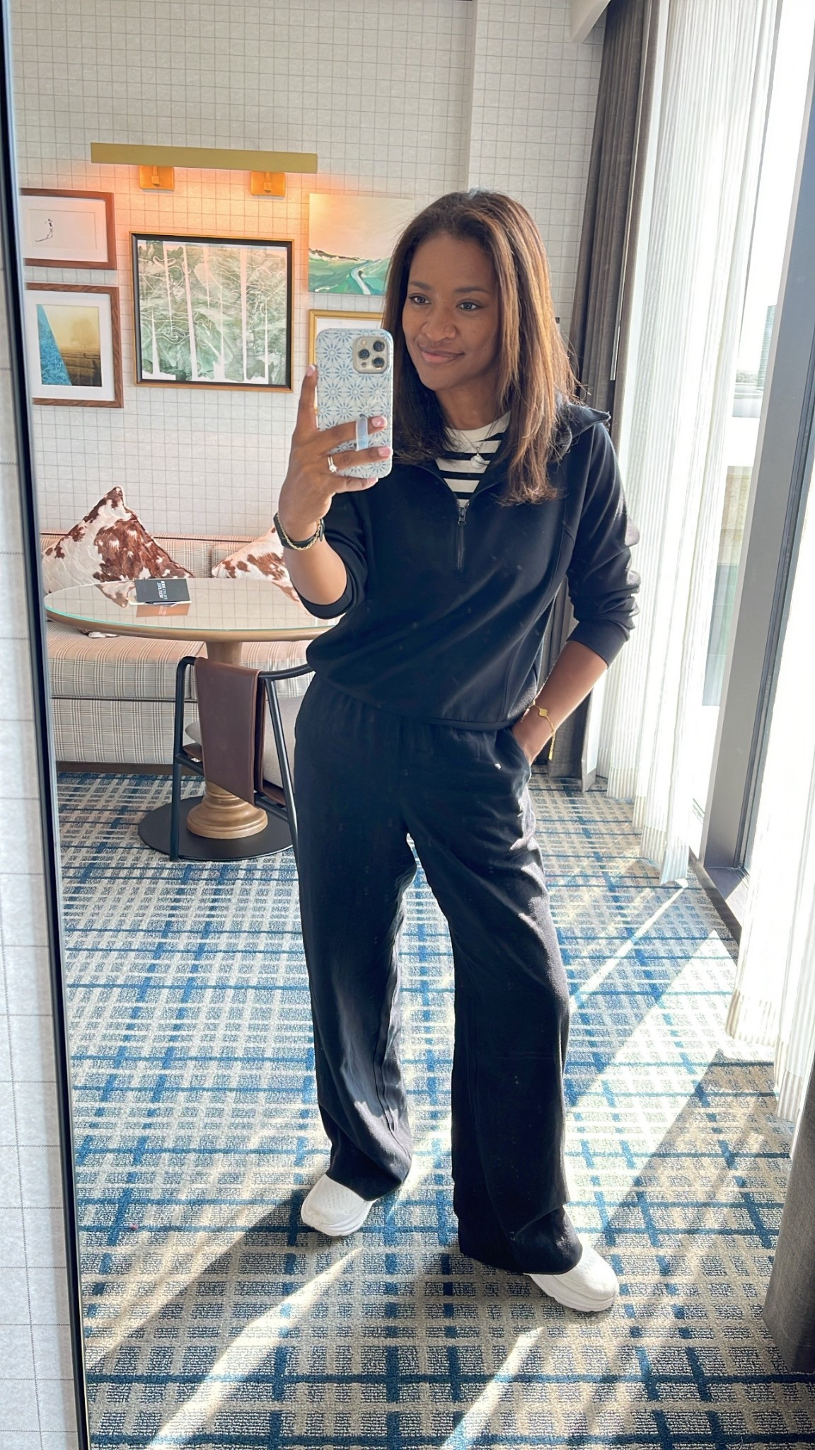 travel day fit! Wearing a small in everything and size 4 in linen pants 

#LTKCon #LTKCon #LTKFindsUnder100 #LTKFindsUnder50