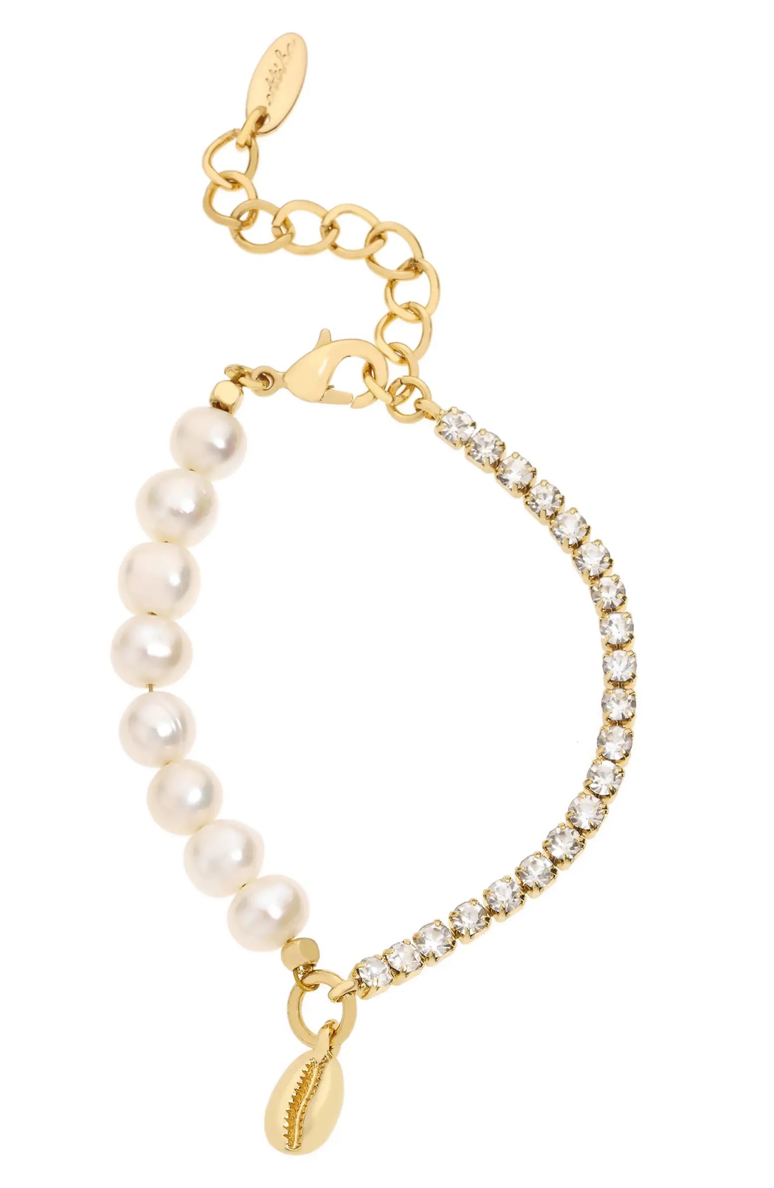 Genuine Pearl & Shell Bracelet | Nordstrom