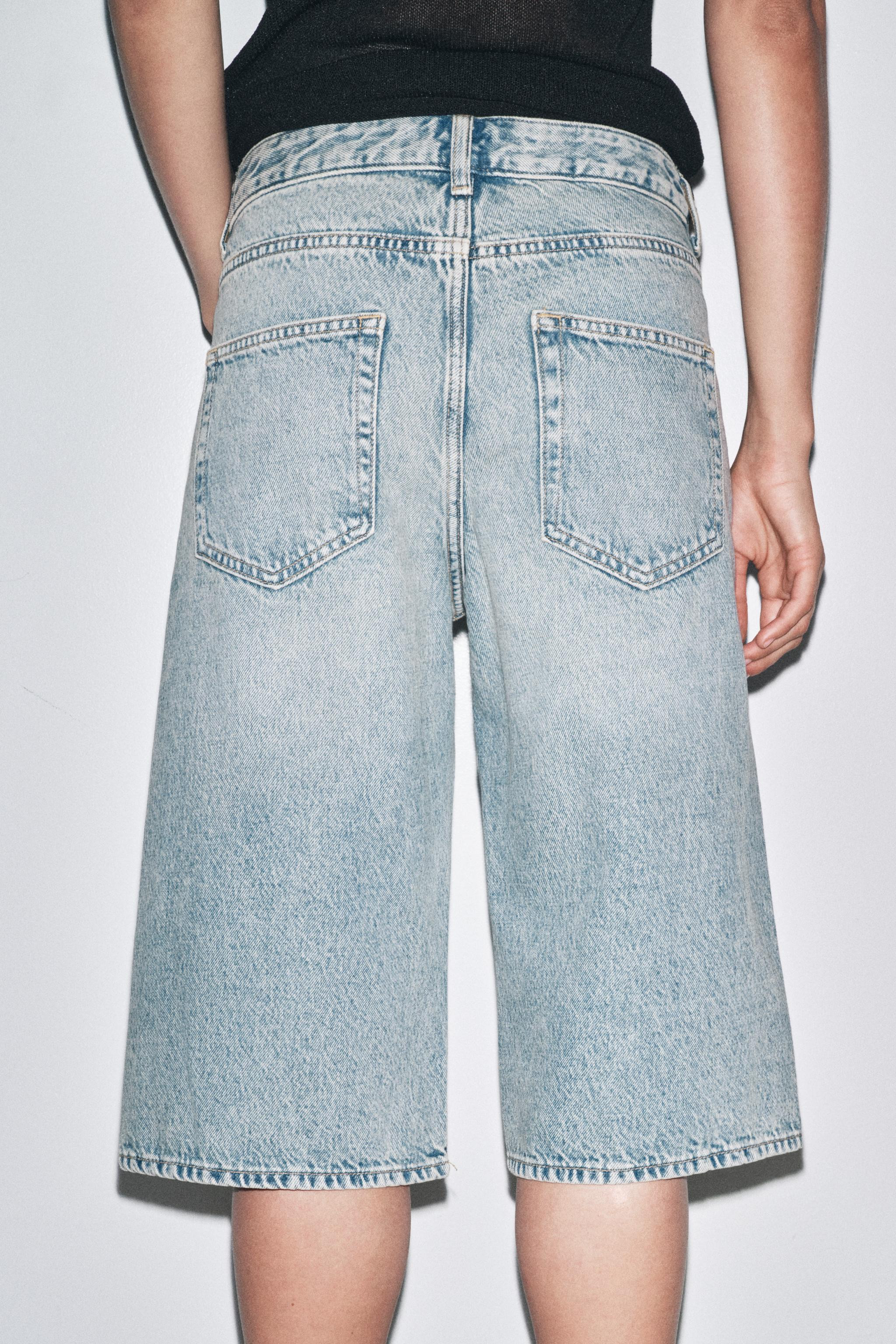 ZW COLLECTION DENIM SHORTS | Zara US