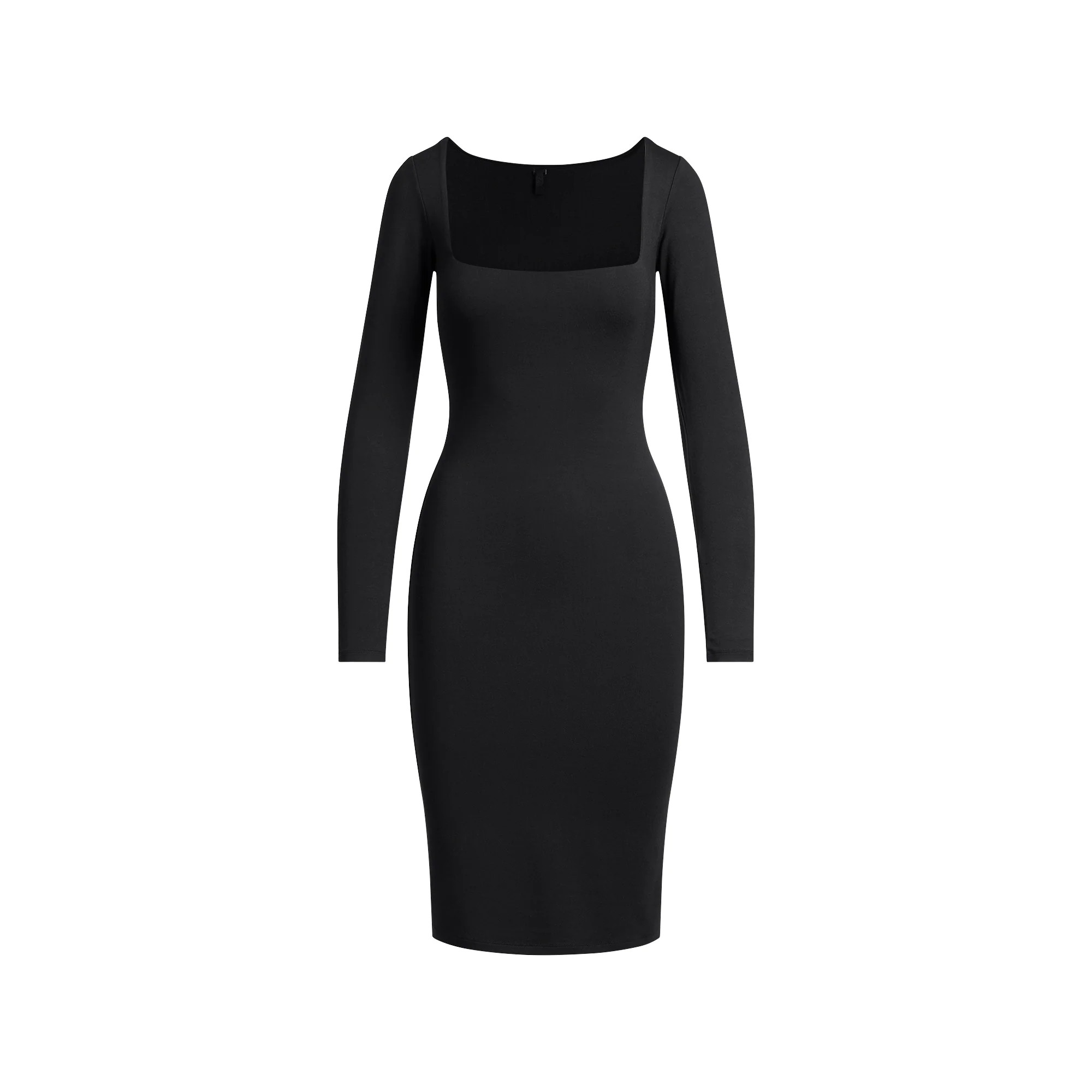 SQUARE NECK MIDI DRESS | SKIMS (US)