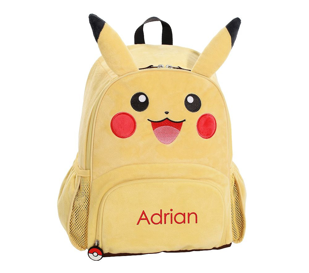 Mackenzie Pokémon Pikachu Critter Backpack | Pottery Barn Kids