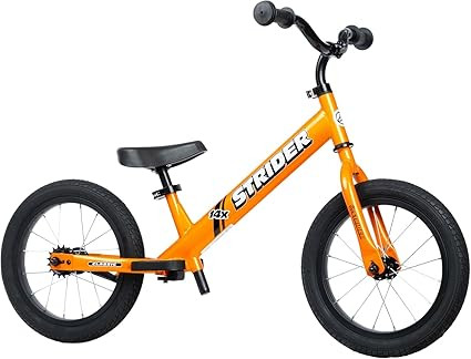 Strider 14x,- Balance Bike for Kids 3 to 6 Years - Includes Kid-Size Grips, Padded Seat, Performa... | Amazon (US)