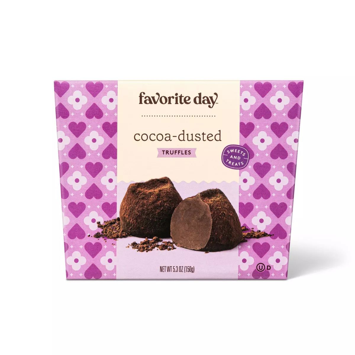 Valentine's Cocoa Dusted Truffles - 5.3oz - Favorite Day™ | Target