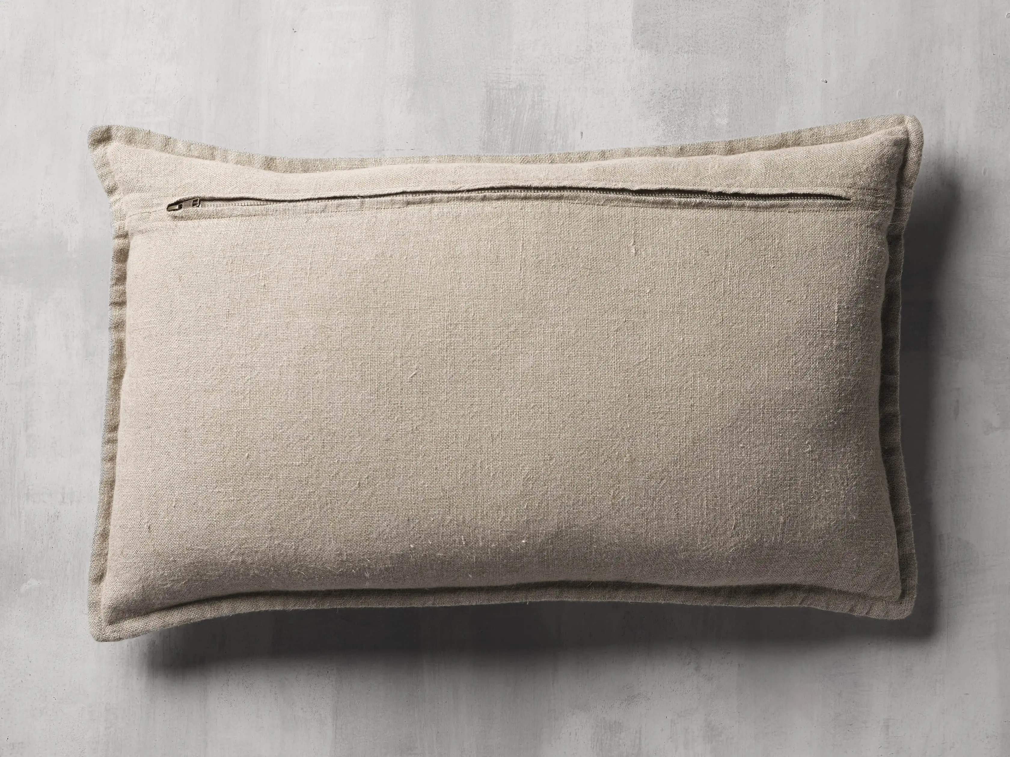 Stone Washed Velvet Lumbar Pillow Cover | Arhaus