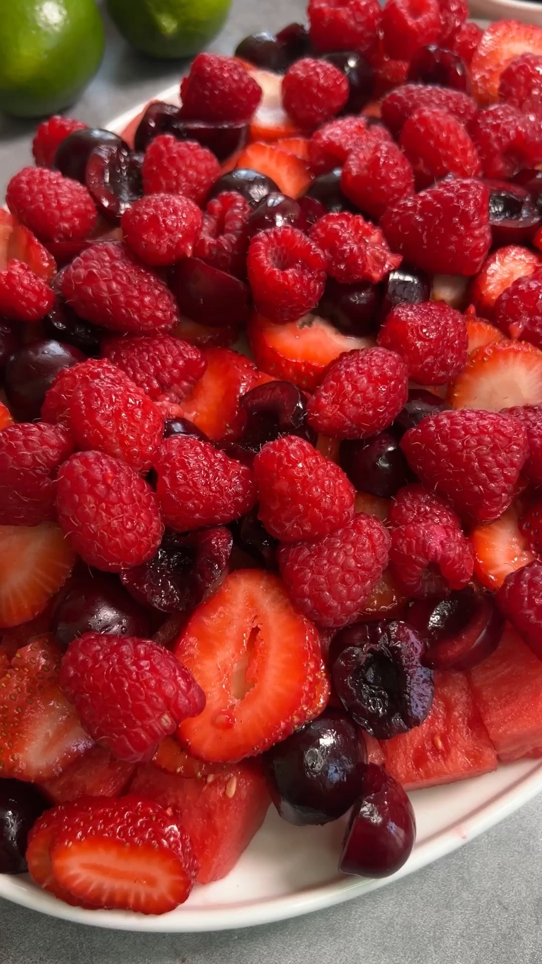 The trick to fruit salads this summer! Grab this cherry pitter to make it even easier