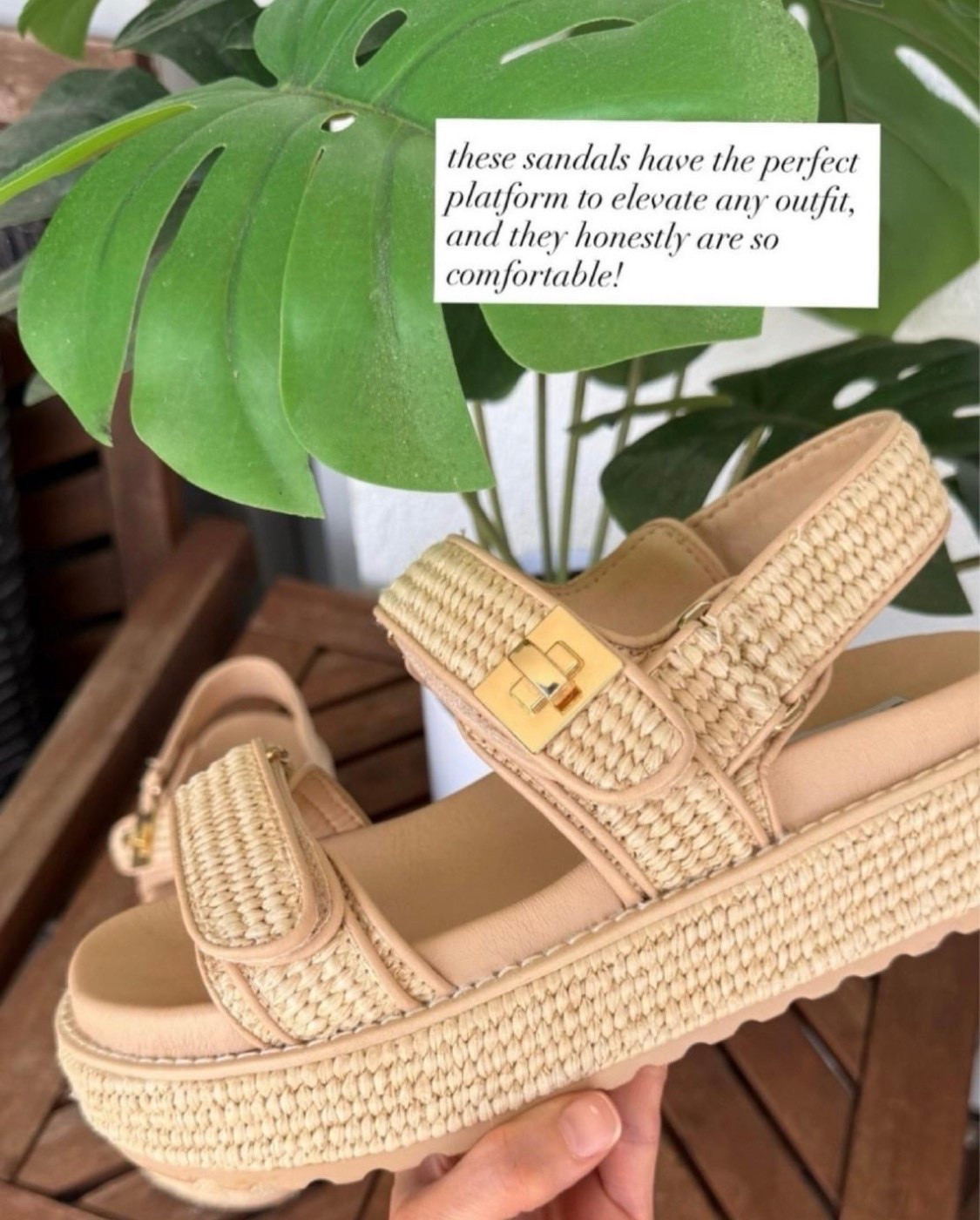 Love these platform sandals!

#LTKgrwm #LTKootd #LTKmomlife