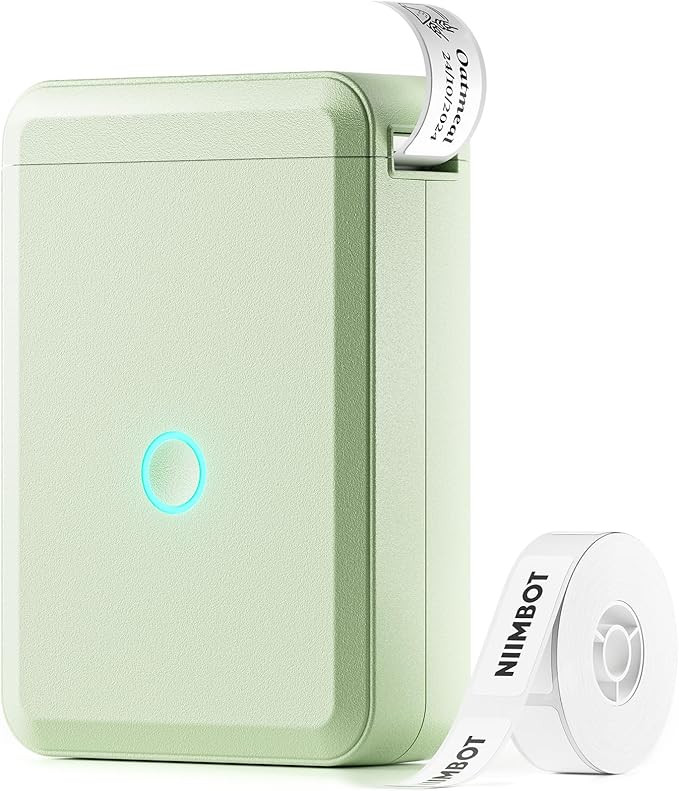 NIIMBOT Label Maker Machine D110 Label Printer Tape Included Portable Wireless Connection Multipl... | Amazon (US)