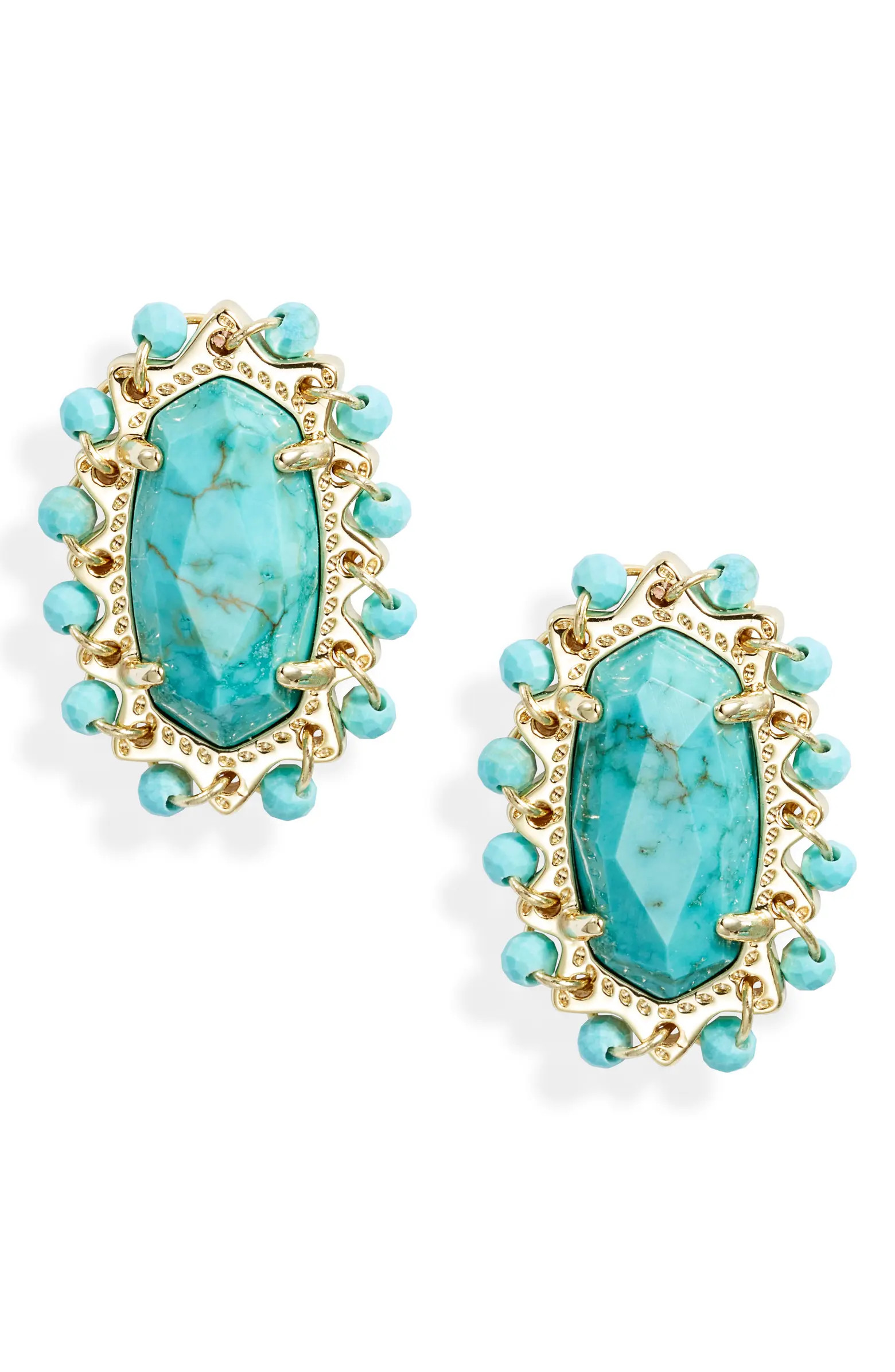 Layla Beaded Stud Earrings | Nordstrom