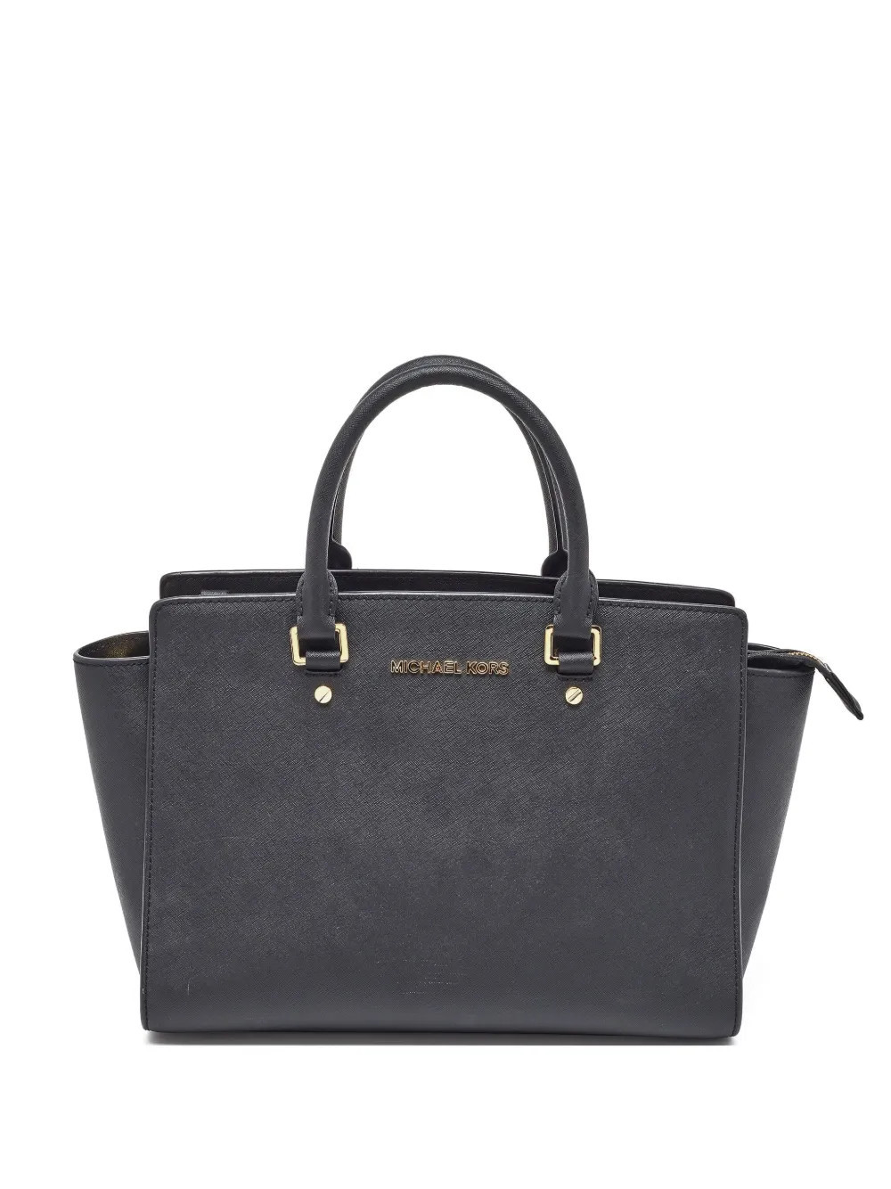 Michael Kors Vintage pre-owned Selma satchel bag - Black | Farfetch Global