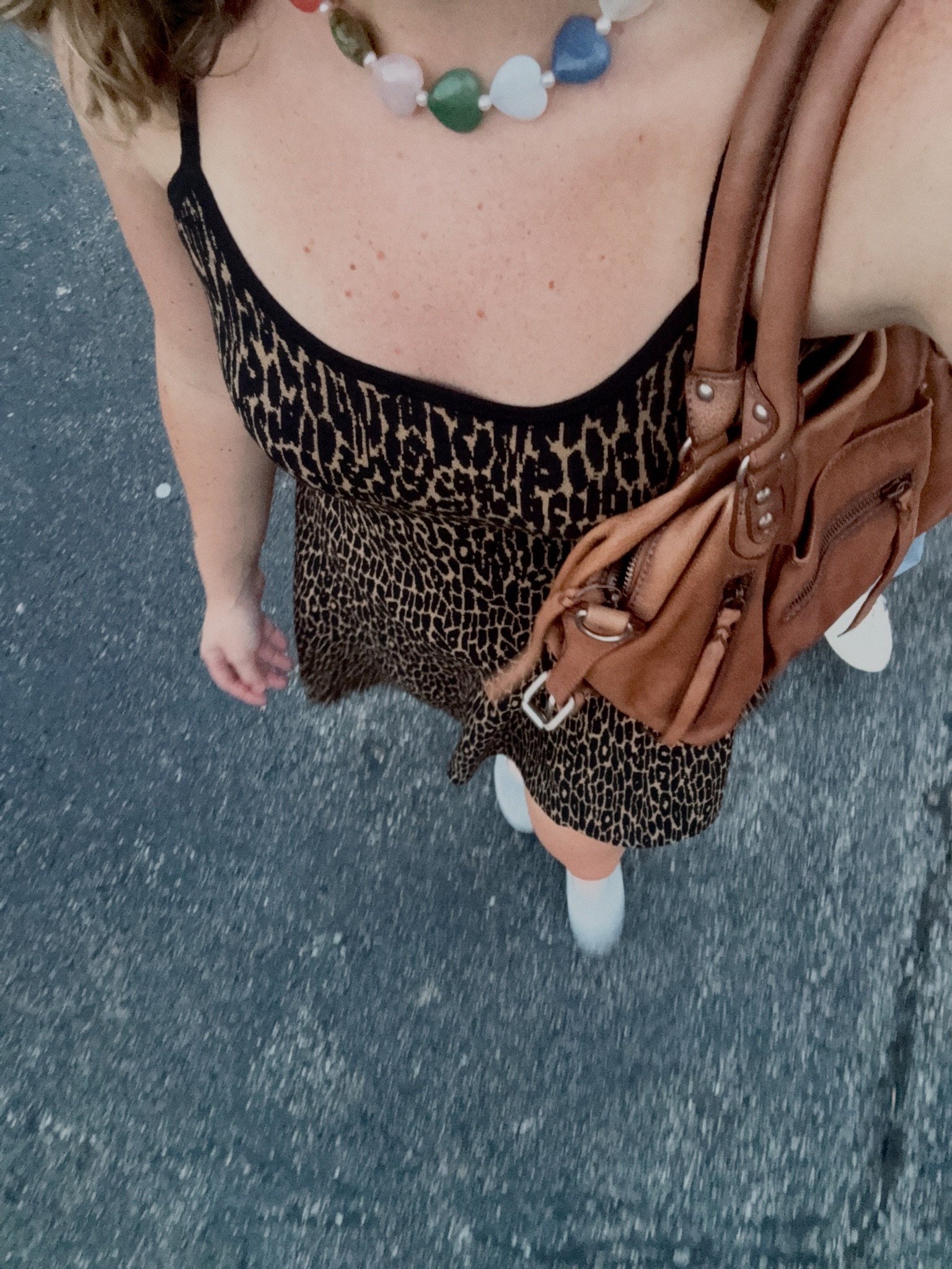 on my way to dinner! @Anthropologie