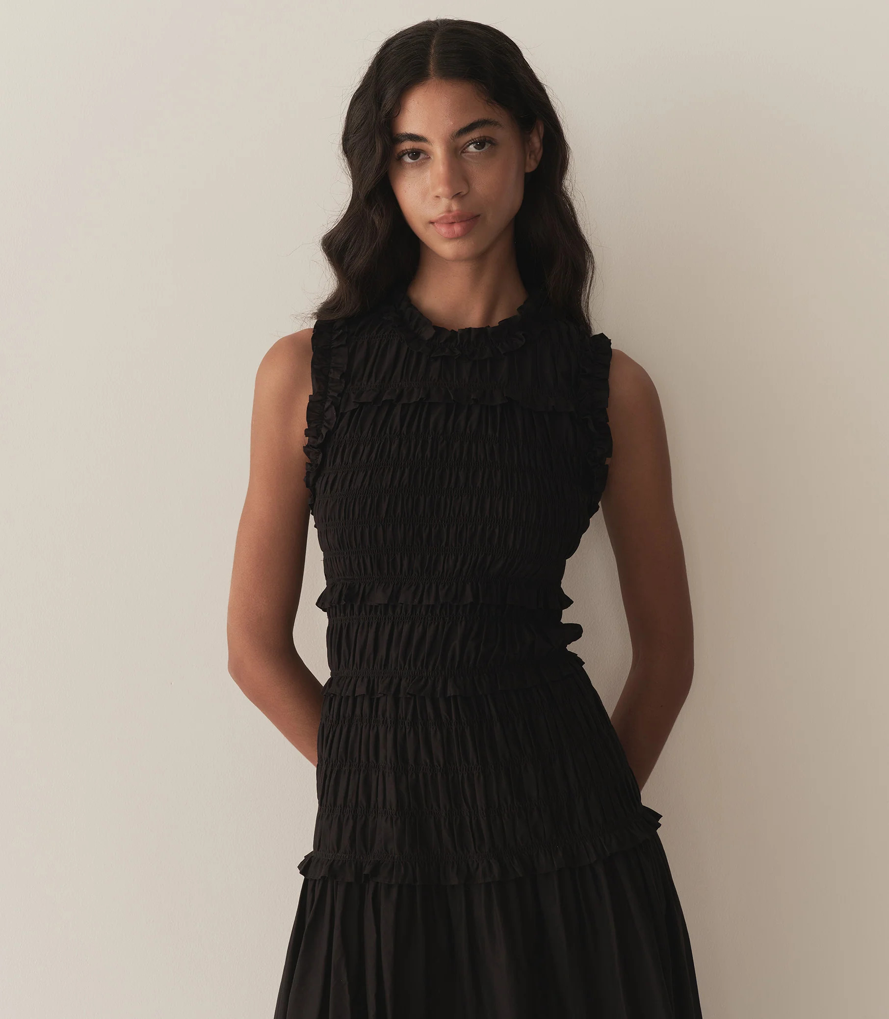 Mallory Dress - Black | DÔEN | DOEN