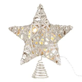 11" Lighted Gold Grapevine Tree Topper by Ashland® | Michaels Stores