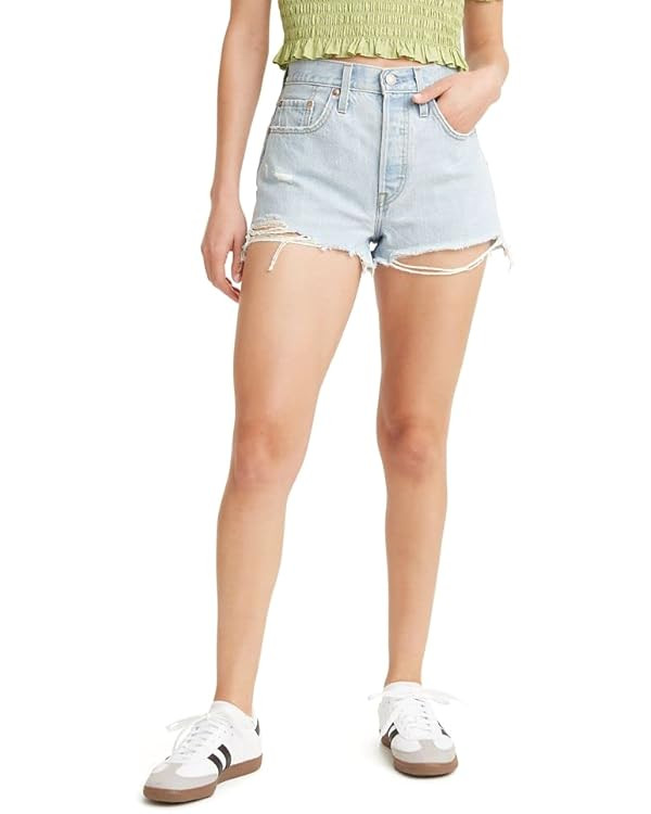 Levi's Women's Premium 501 Original Shorts ​​​​​(Also Available in Plus) | Amazon (US)