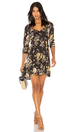 Spell & The Gypsy Collective Sweet Rosa 90's Dress in Coal | Revolve Clothing (Global)