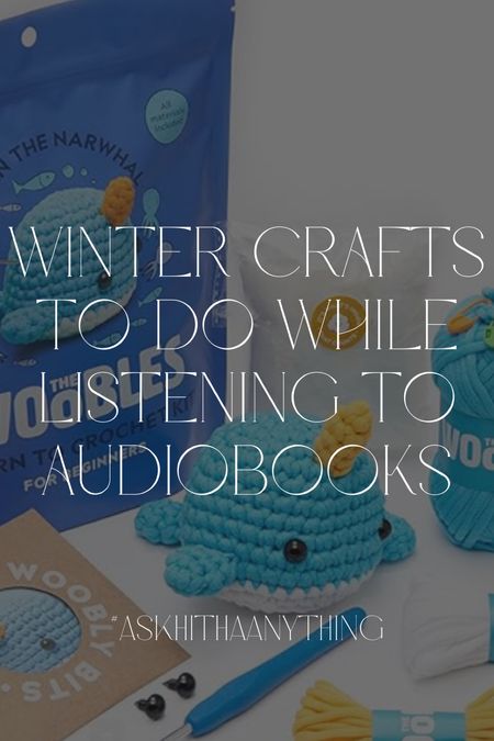 I love to needlepoint and crochet when I’m listening to audiobooks. The best beginner sets for each are from Unwind Studio and Woobles, respectively. These are some of my favorite beginner sets.

#LTKHoliday #LTKHolidaySale #LTKfindsunder50