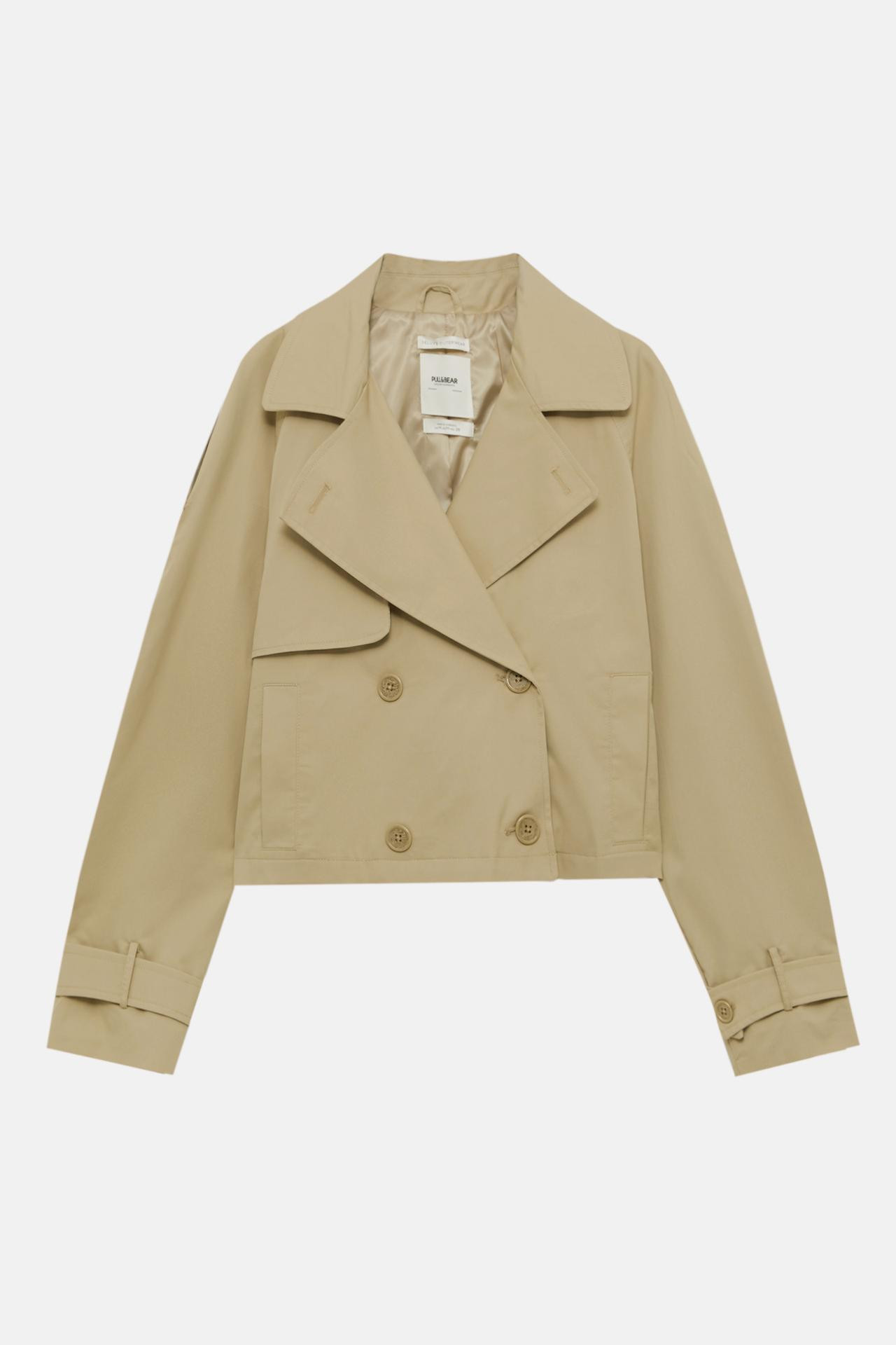 Short trench coat | PULL and BEAR UK